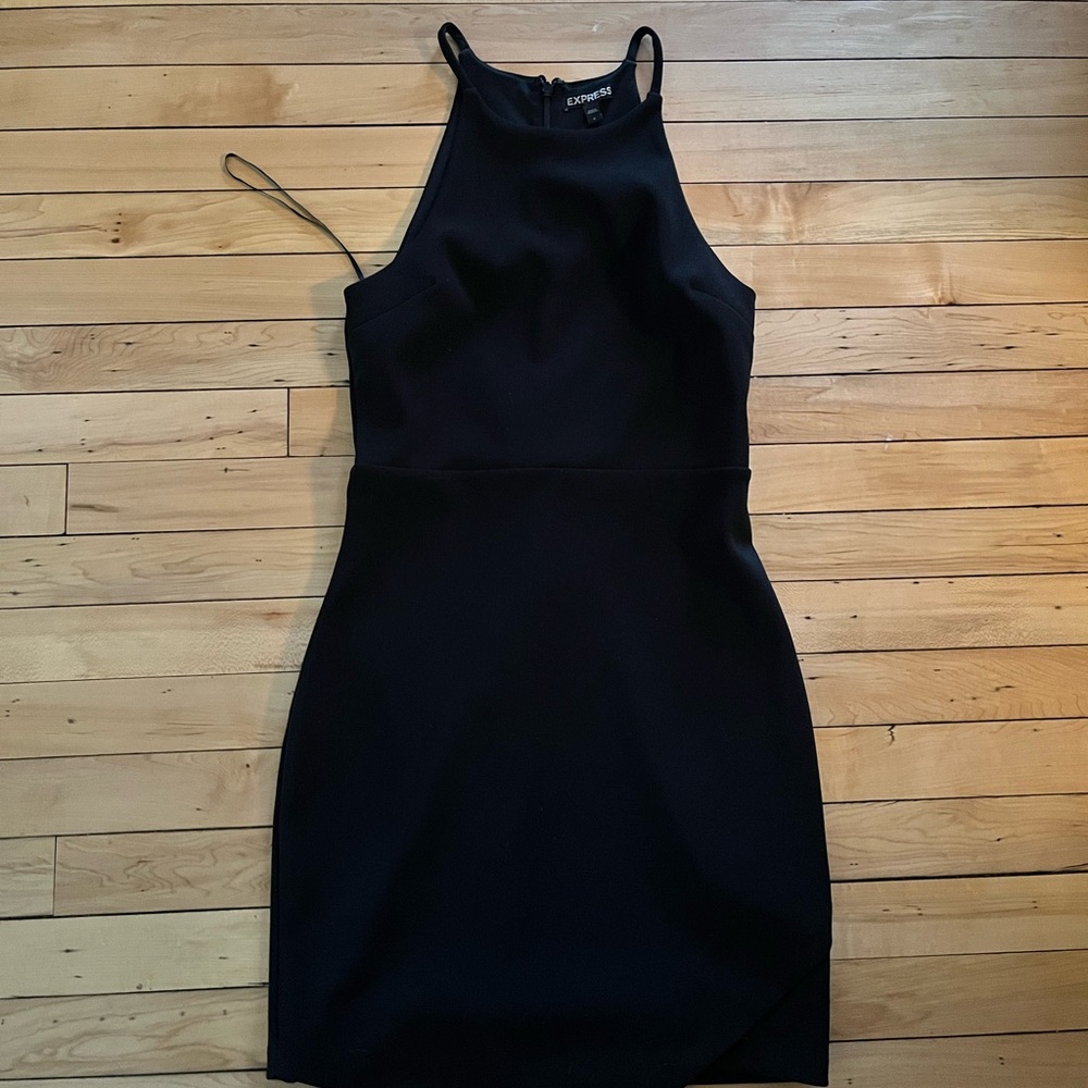 Express Black Mini Dress